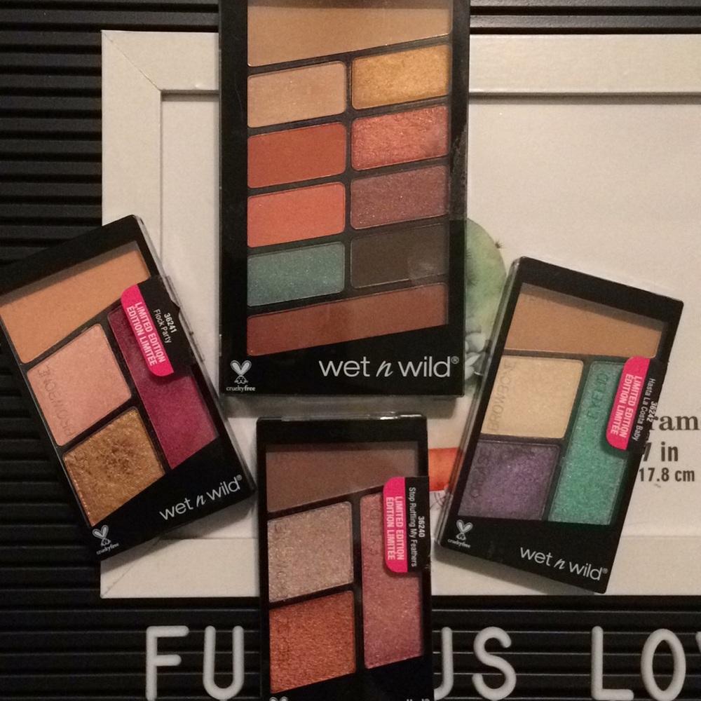 Wet N Wild Eyeshadow Palette Bundle